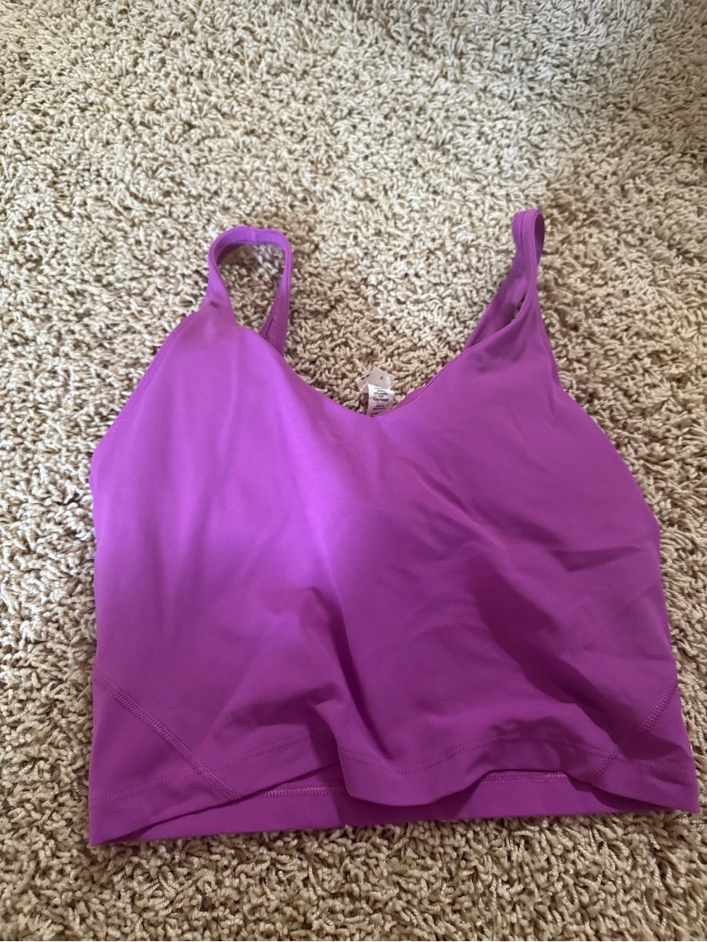 lululemon purple align tank